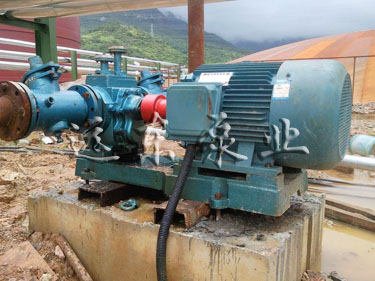 遠東保溫齒輪泵在冠粵路橋現(xiàn)場展示