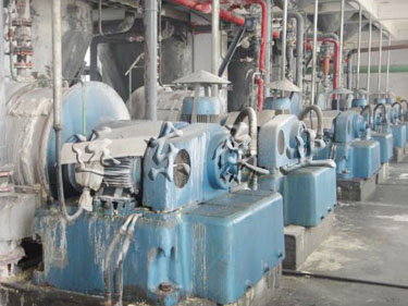 江北機(jī)械離心機(jī)配套遠(yuǎn)東螺桿泵展示