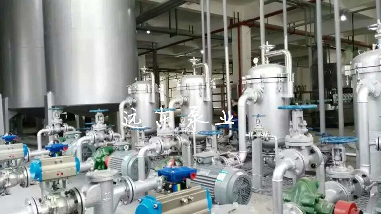 遠(yuǎn)東齒輪油泵現(xiàn)場