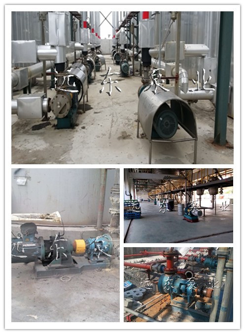 瀝青泵工作現(xiàn)場(chǎng)圖