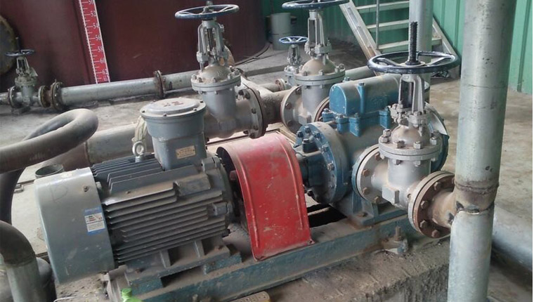 3G三螺桿泵用戶現(xiàn)場