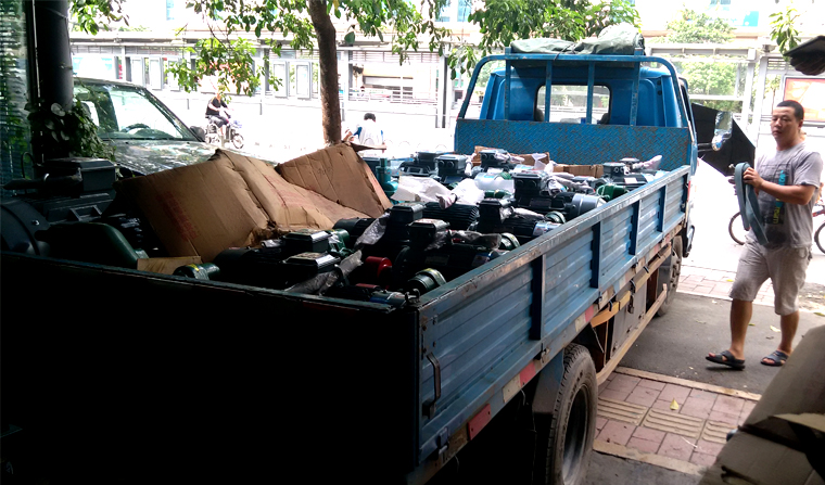 精聯(lián)潤(rùn)滑油廠訂購(gòu)遠(yuǎn)東KCB-300高溫齒輪油泵35臺(tái)順利交貨用戶使用